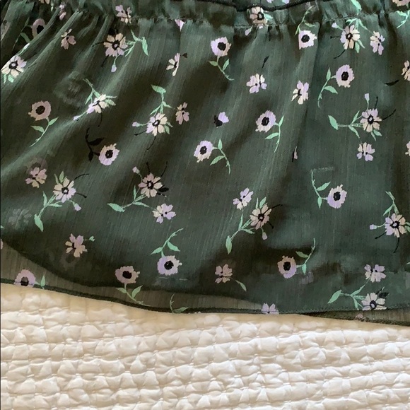 Miss Selfridge Floral Off-Shoulder Chiffon Dress - Picture 7 of 8